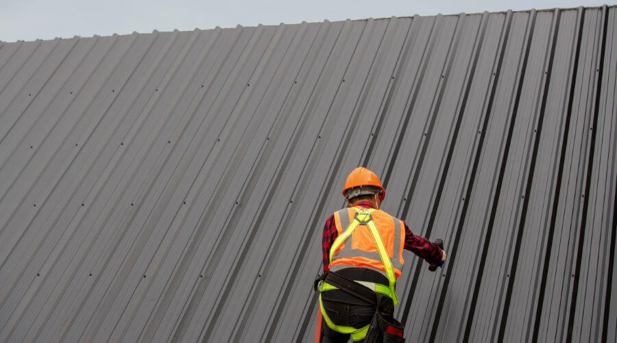 Professional metal roof installation services in Haleyville, AL